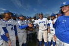 Baseball vs MIT  Wheaton College Baseball vs MIT in the  NEWMAC Championship game. - (Photo by Keith Nordstrom) : Wheaton, baseball, NEWMAC